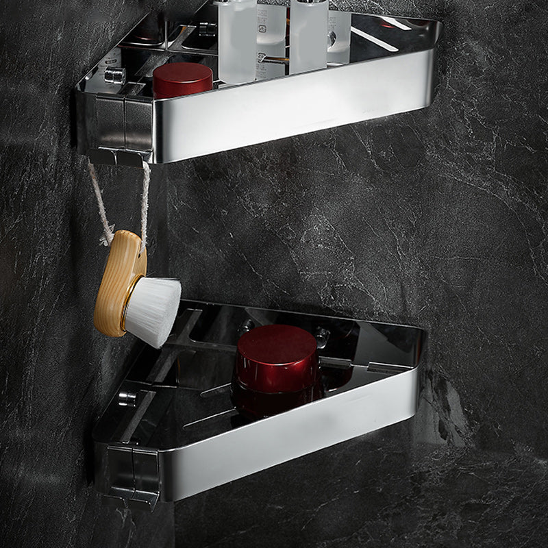 Avtoit | Stainless Steel Bathroom Accessory Set Modern Triangle Basket