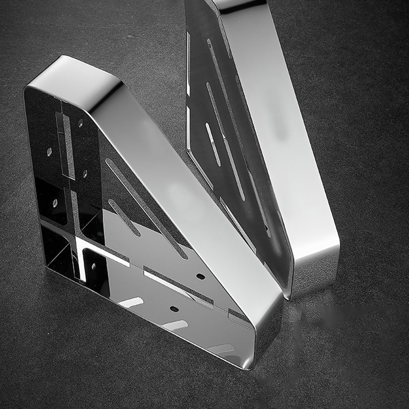 Avtoit | Stainless Steel Bathroom Accessory Set Modern Triangle Basket