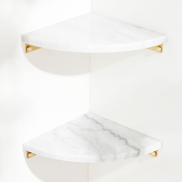 Avtoit | marble bathroom shelf brass bathroom accessory
