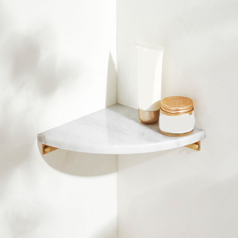 Avtoit | marble bathroom shelf brass bathroom accessory