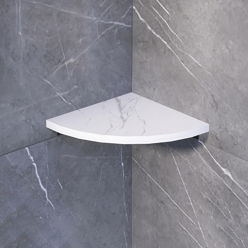 Avtoit | 3-piece modern bathroom accessory set marble and metal bathroom shelf