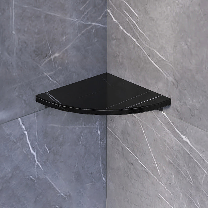 Avtoit | 3-piece modern bathroom accessory set marble and metal bathroom shelf