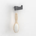 Avtoit | Gray contemporary bathroom accessory set Brushed gray bath shelf/toilet paper holder/towel bar
