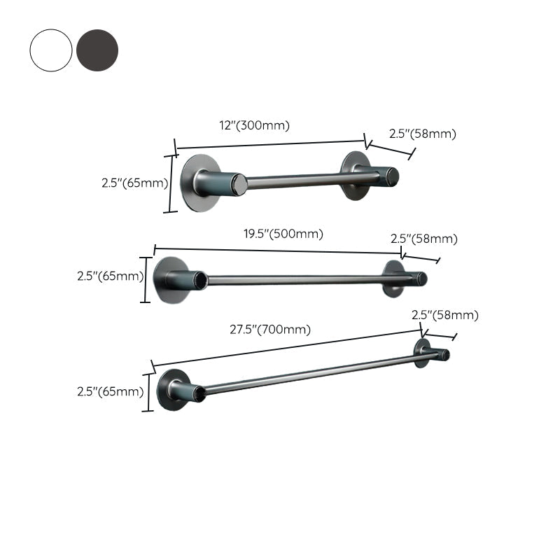 Avtoit | 2-piece modern bathroom accessory set metal slipper rack/towel bar