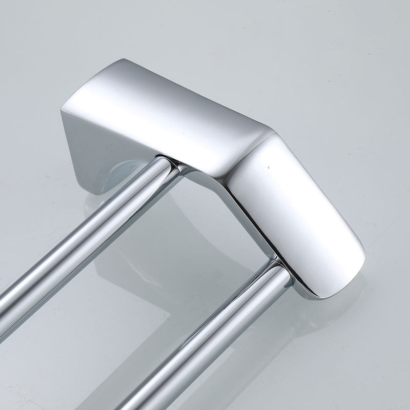 Avtoit | Silver Bathroom Accessories Hardware Set Modern Bathroom Accessories Kit
