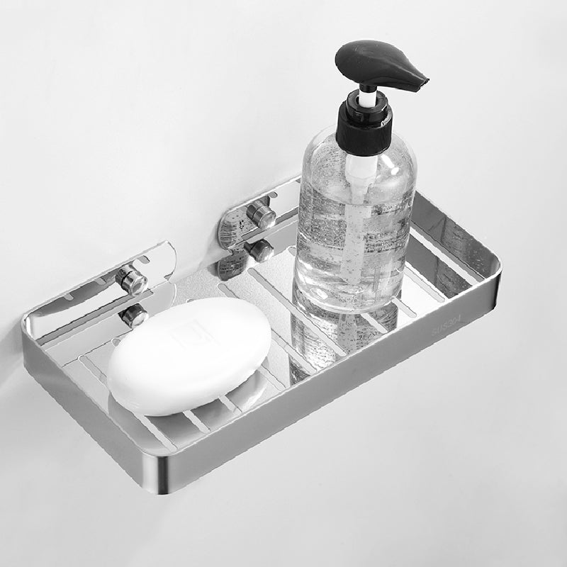 Avtoit | Silver Bathroom Accessories Hardware Set Modern Bathroom Accessories Kit