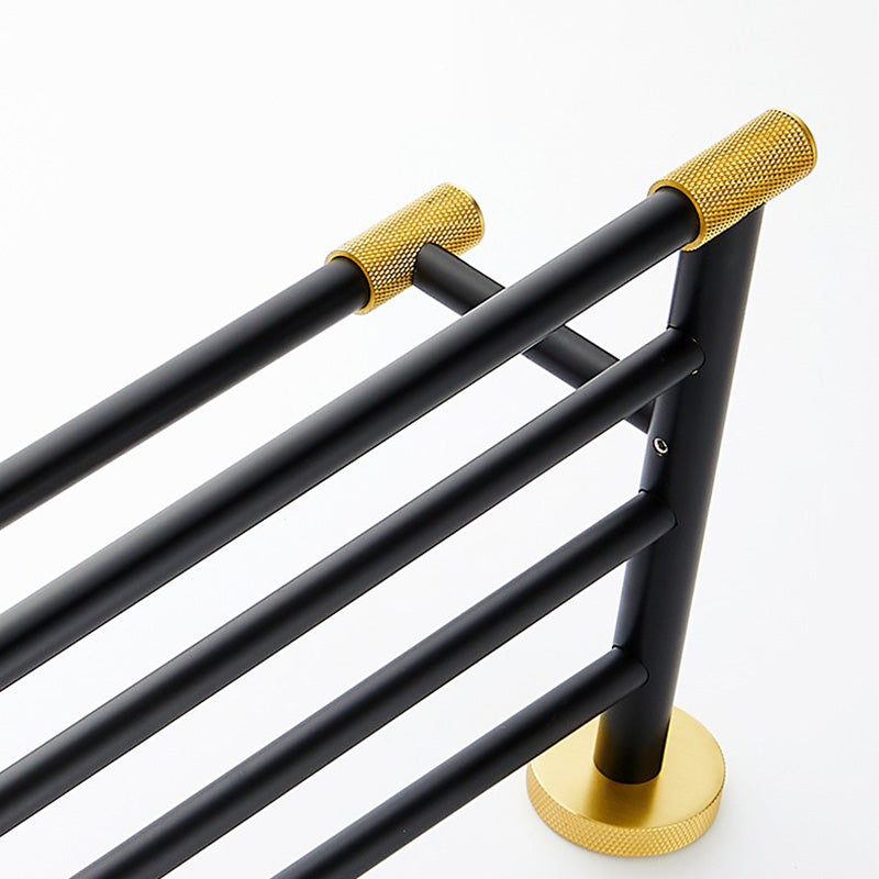 Avtoit | 5-piece modern bathroom accessory set made of black brass bathroom hardware