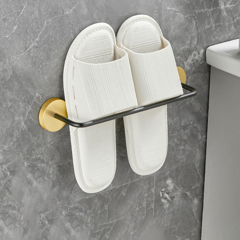 Avtoit | 5-piece modern bathroom accessory set made of black brass bathroom hardware