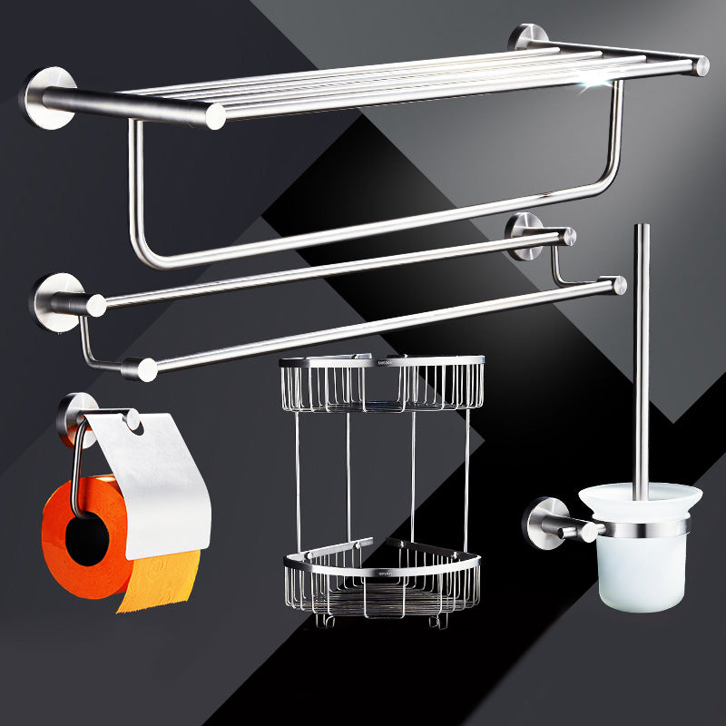 Avtoit | Chrome Traditional Bathroom Accessories Set Stainless Steel Bathroom Set