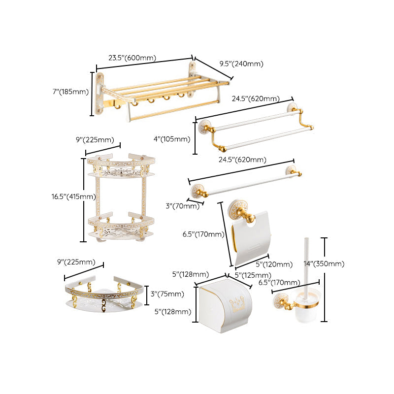 Avtoit | Traditional Bathroom Accessory Hardware Set Bathroom Shelf Bathroom Accessory Kit