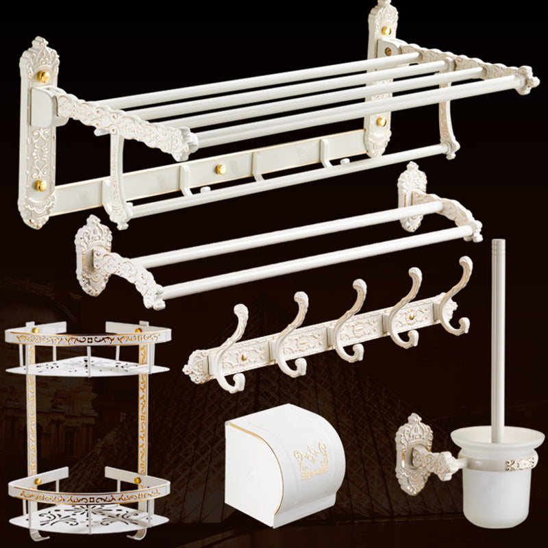 Avtoit | Traditional Bath Accessories Set White Bathroom Accessories Hardware Set