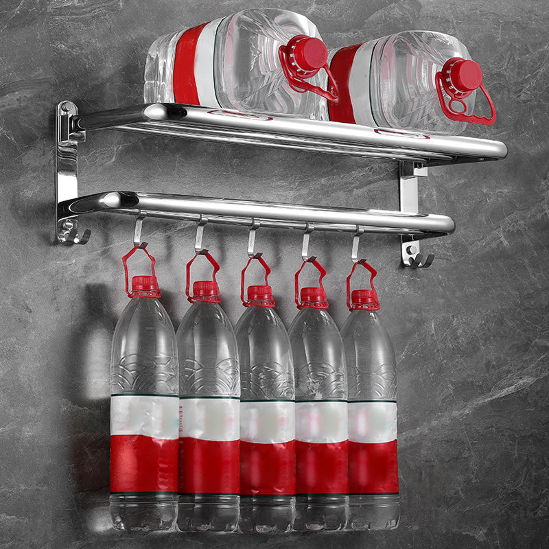 Avtoit | Modern Bathroom Accessories Set Silver Bathroom Accessories Hardware Set