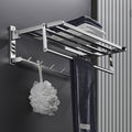 Avtoit | Modern Bathroom Hardware Set Silver Bathroom Accessories Hardware Set