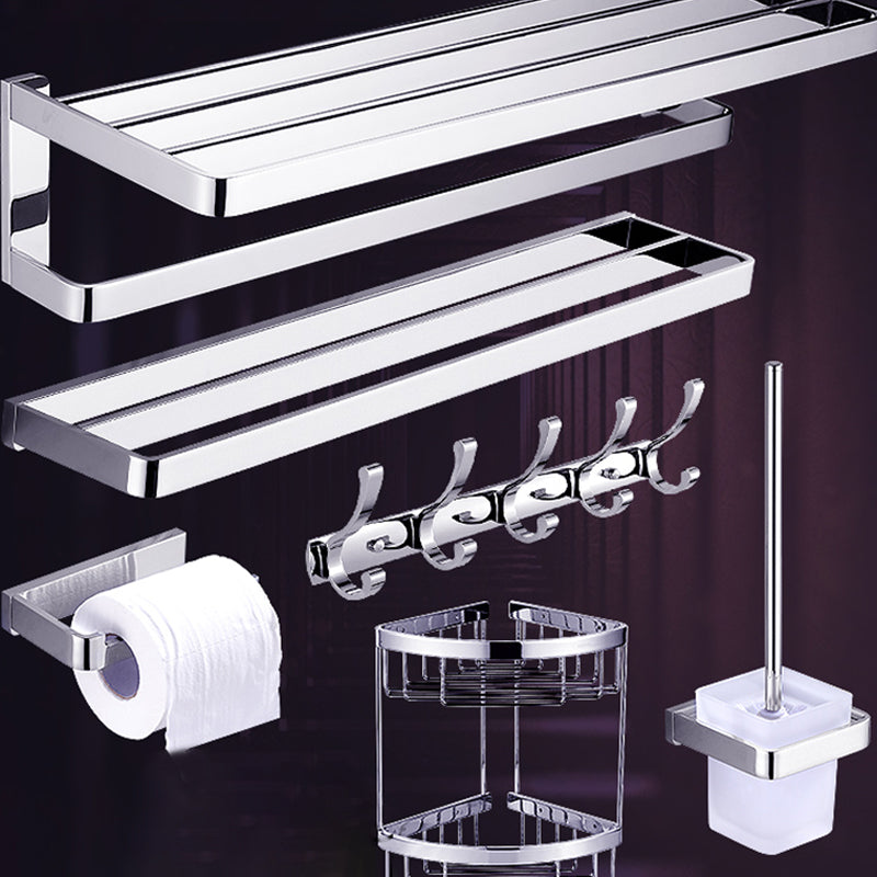 Avtoit | Polished Chrome Bathroom Accessory Set Modern Brass Bathroom Accessory Kit