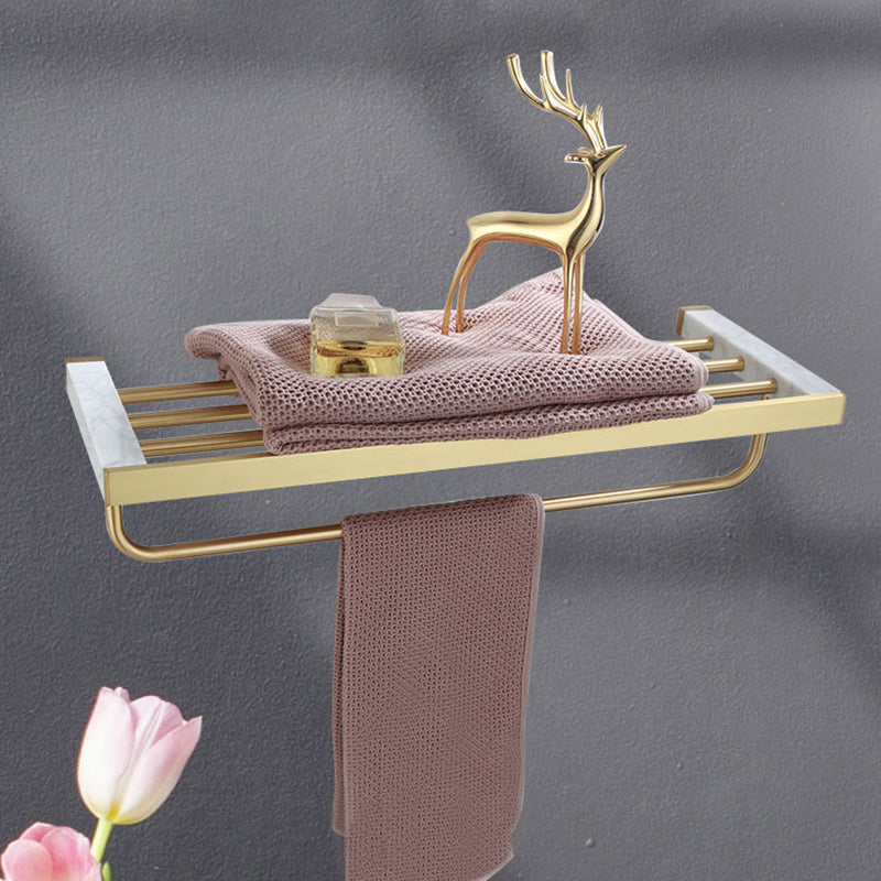Avtoit | Polished Brass Bathroom Accessory Set Marble Bathroom Hardware