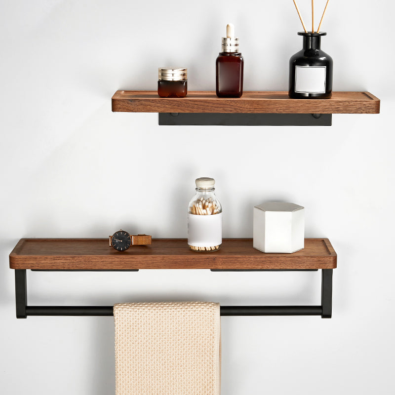 Avtoit | 7-piece toilet accessory set made of solid wood and metal