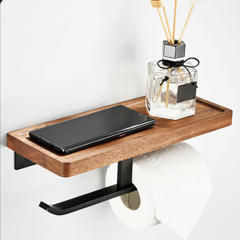 Avtoit | 7-piece toilet accessory set made of solid wood and metal