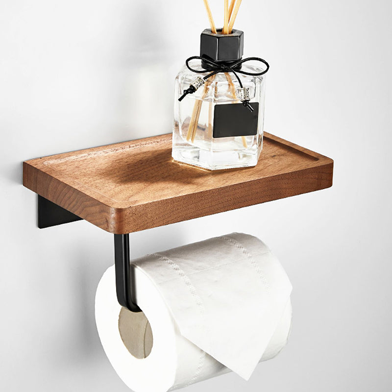 Avtoit | 7-piece toilet accessory set made of solid wood and metal