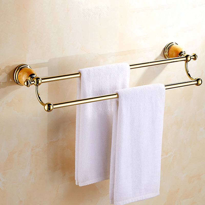 Avtoit | Polished Gold Bathroom Set Metal Bathroom Accessories Hardware Set