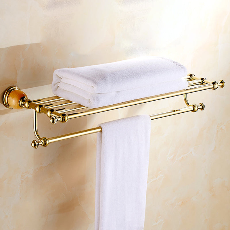 Avtoit | Polished Gold Bathroom Set Metal Bathroom Accessories Hardware Set