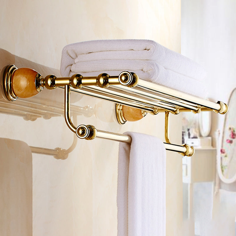 Avtoit | Polished Gold Bathroom Set Metal Bathroom Accessories Hardware Set