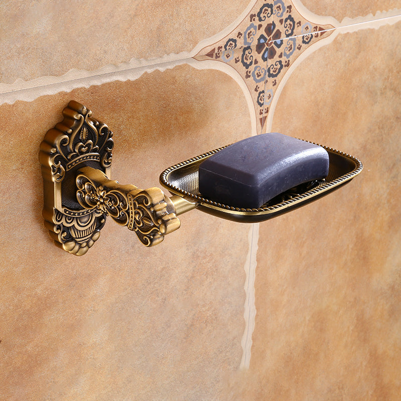 Avtoit | Traditional Metal Bathroom Accessories Hardware Set with Soap Dish