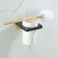 Avtoit | Brass Bathroom Accessories Set Marble Bathroom Accessories Set for Home
