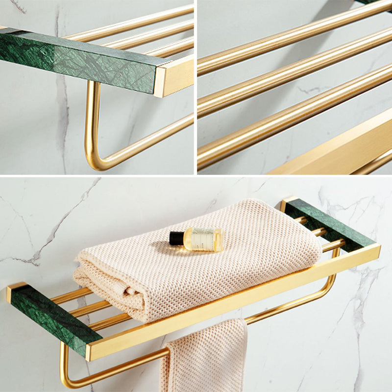 Avtoit | Brass Bathroom Accessories Set Marble Bathroom Accessories Set for Home