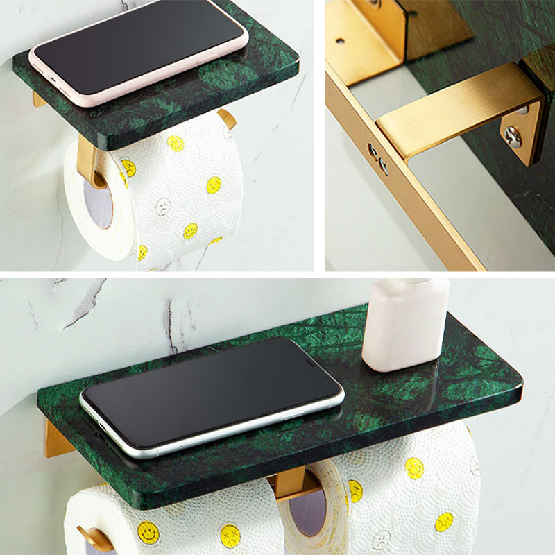 Avtoit | Brass Bathroom Accessories Set Marble Bathroom Accessories Set for Home