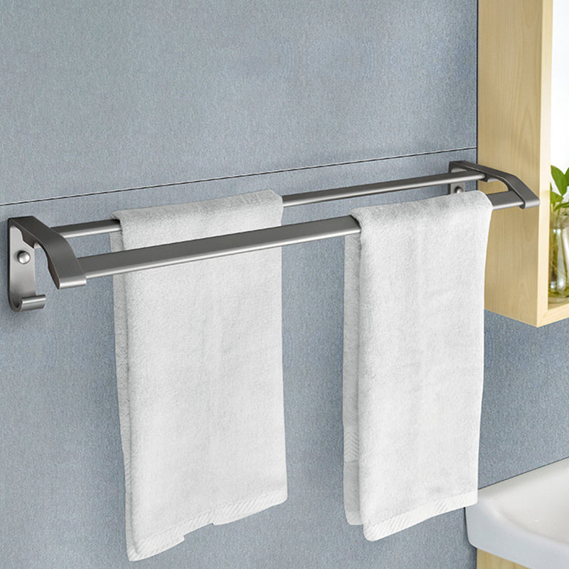 Avtoit | Contemporary Metal 5-piece Bathroom Accessories Set with Bath Shelf