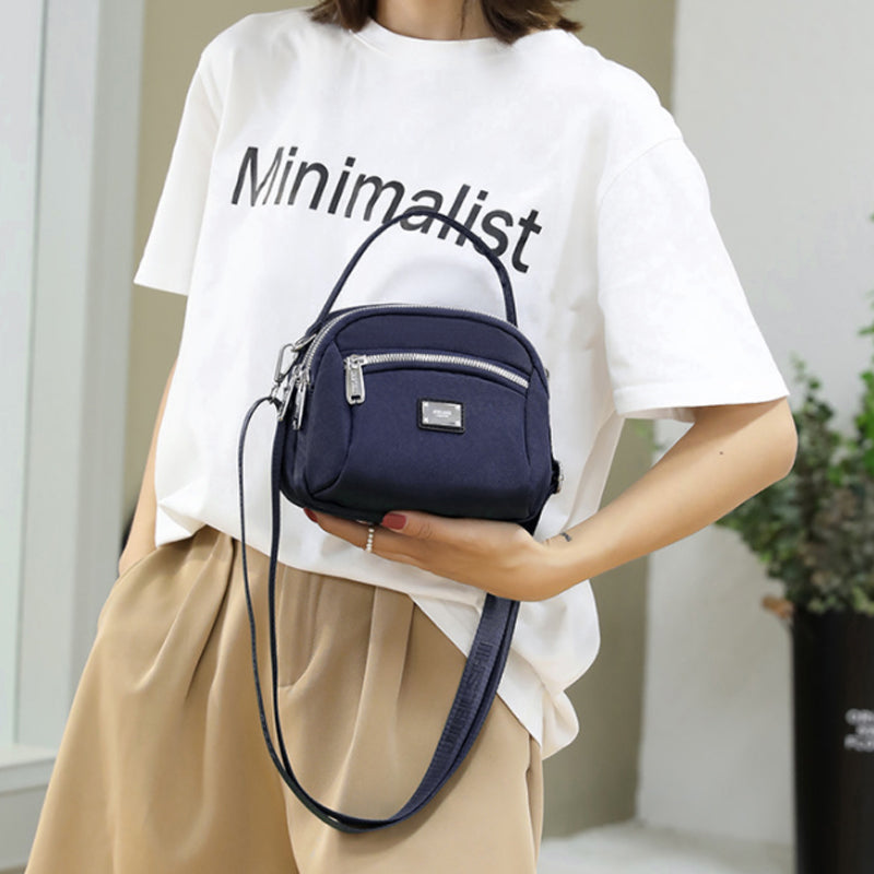 Avtoit | Lightweight Solid Nylon Shoulder Bag