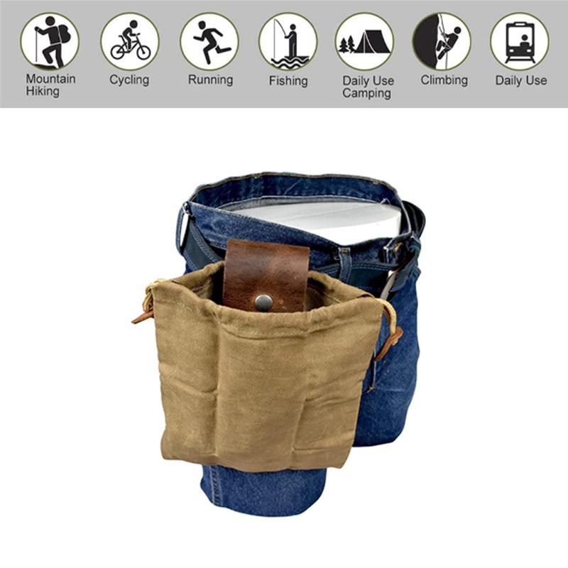 Avtoit | Leather and Sailcloth Bushcraft Bag