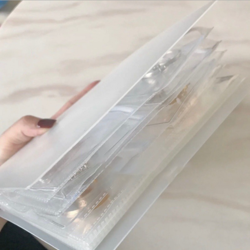 Avtoit | Simple transparent jewelry album storage bag