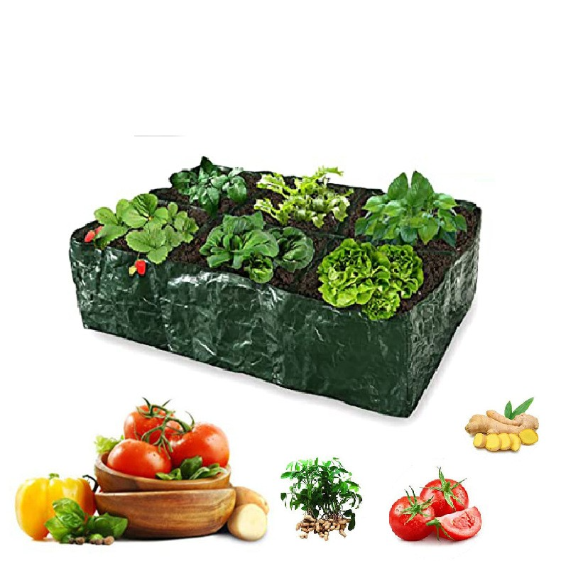 Avtoit | Planting bag with multiple compartments – Robust garden storage for plants and herbs