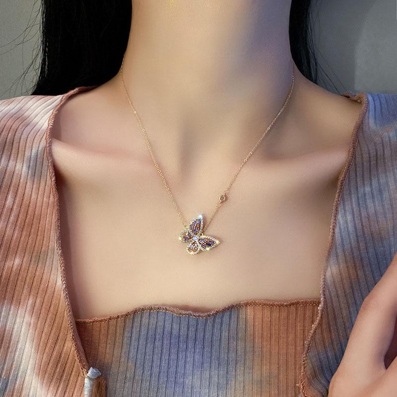 Avtoit | Hollow Butterfly Necklace