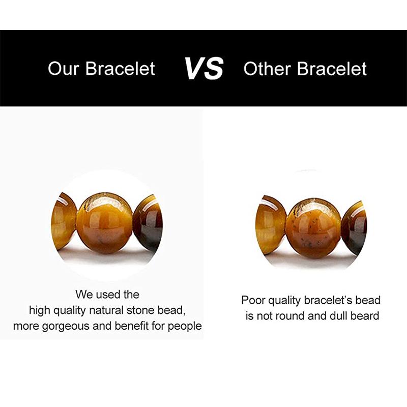 Avtoit | Tiger Eye Lava Rock Stone Bracelet