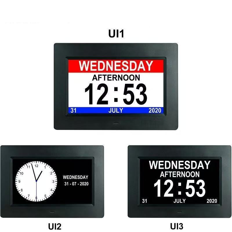 Avtoit | 11.5-Inch Digital Calendar Day Clock with 19 Reminders – Claryon