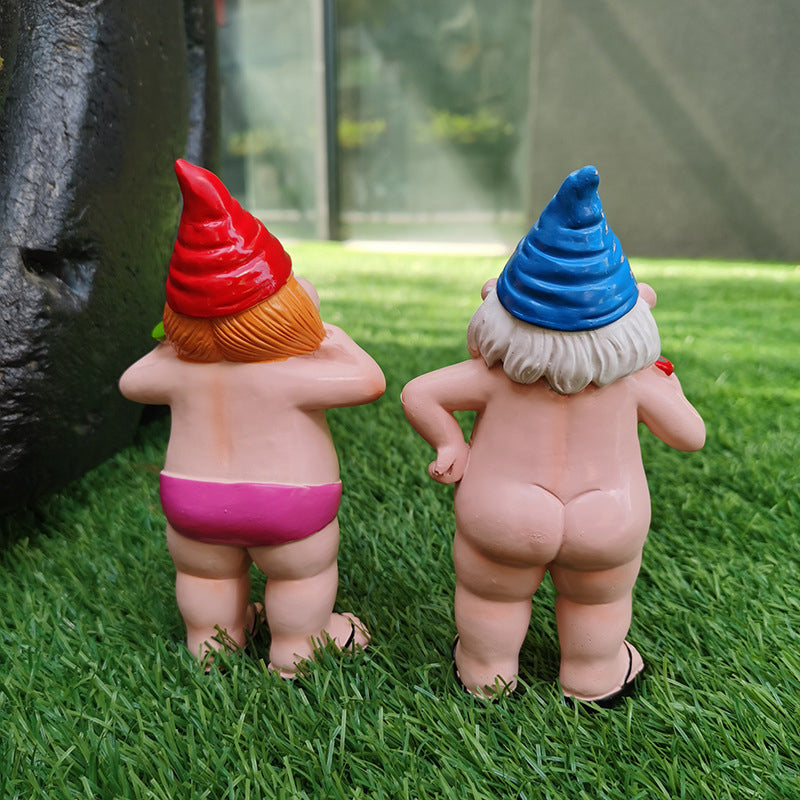 Avtoit | Cheeky Garden Gnome Funny Statue