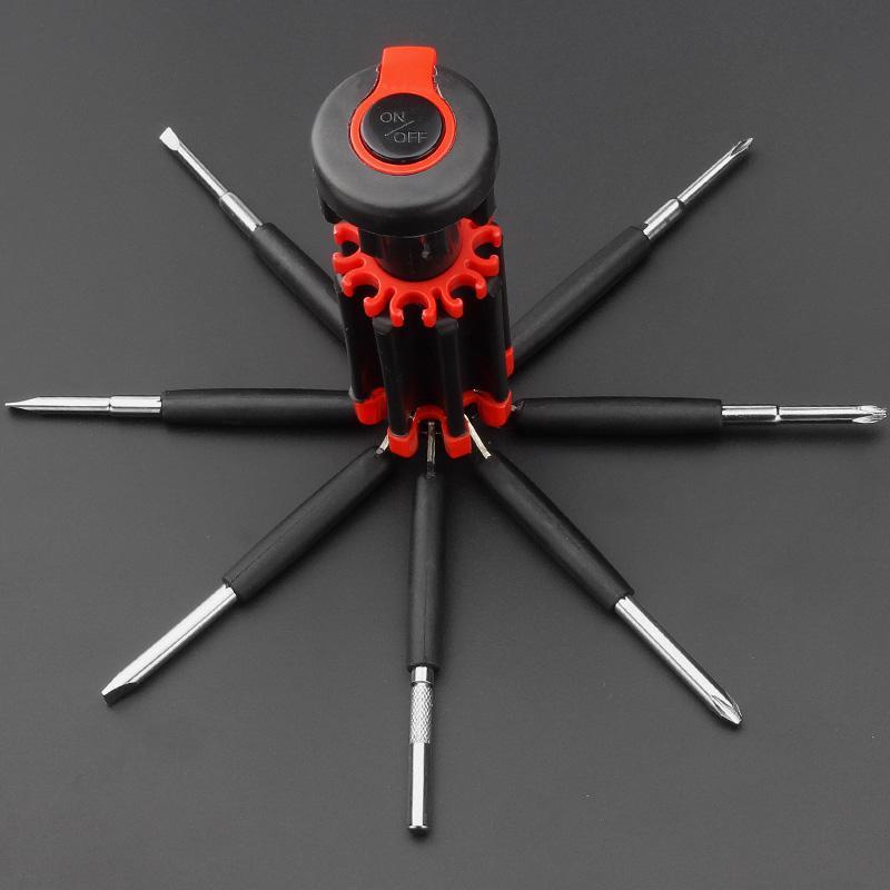Avtoit | 8 Screwdrivers in 1 Tool with Work Light and Flashlight