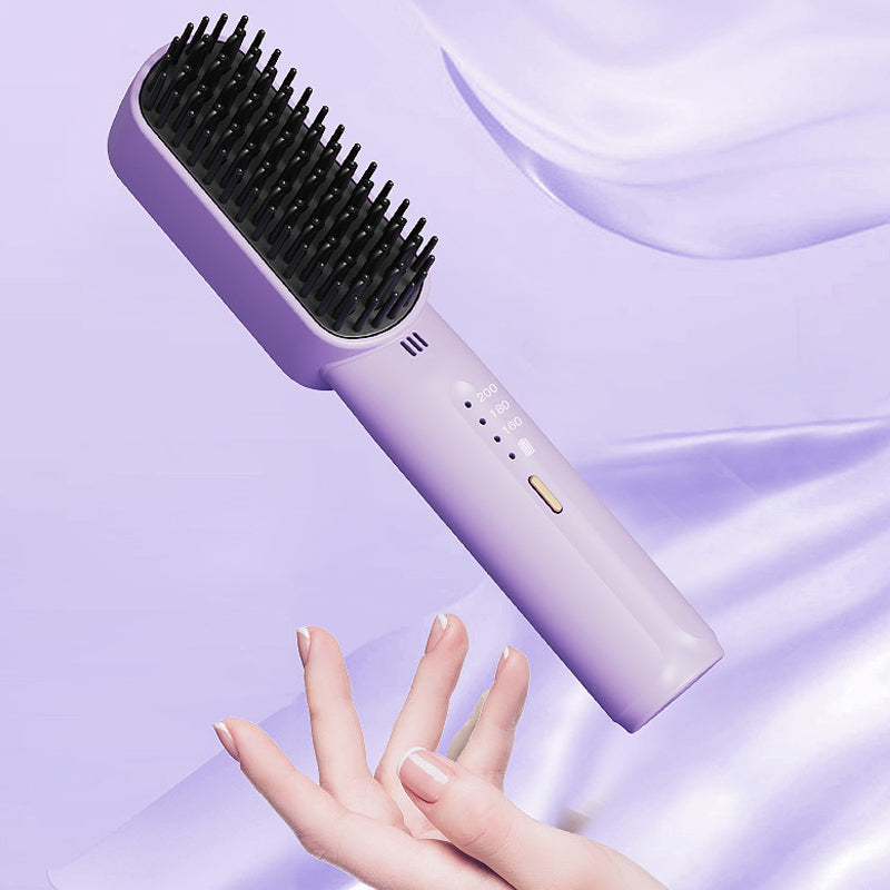 Avtoit | Portable negative ion hair straightener comb