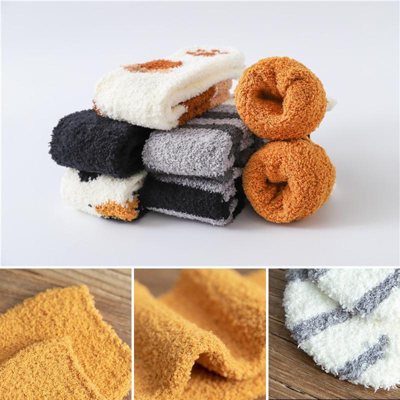 Avtoit | Thick Warm Sweet Cat Paw Floor Socks