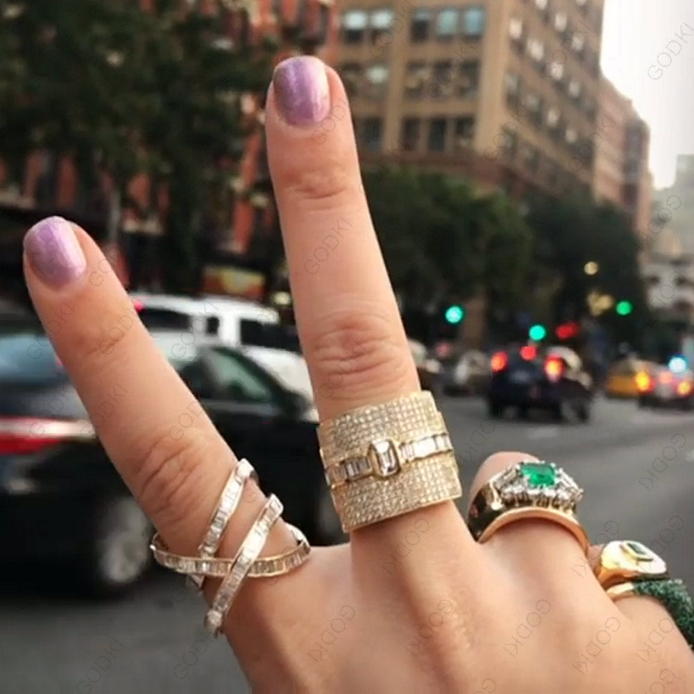 Avtoit | Monaco Design Luxury Statement Stackable Ring For Women