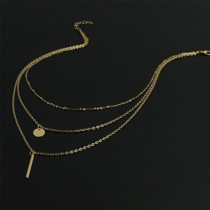 Avtoit | Multilayer Pendant Long Chain Necklace