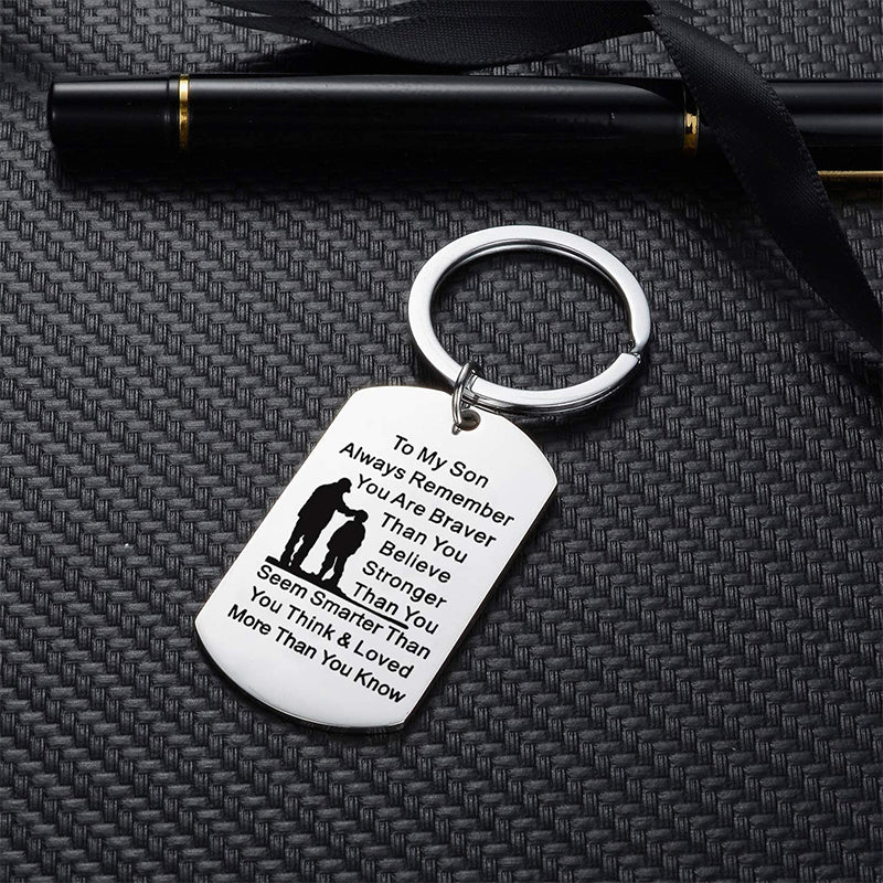 Avtoit | Mother's Day Engraving Metal Keychain with Box