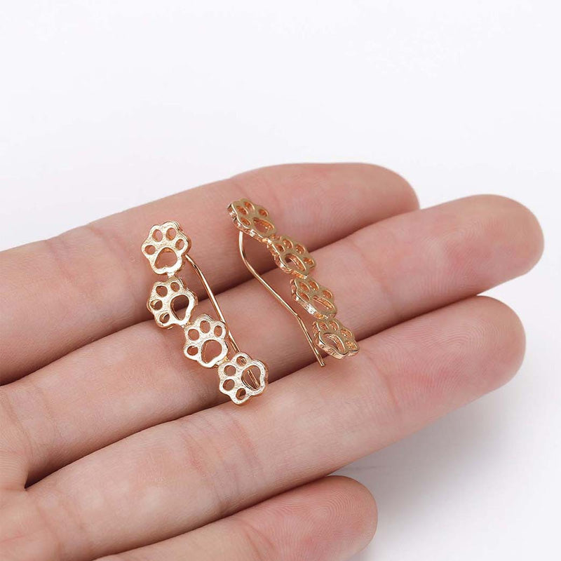 Avtoit | Paw prints on my heart earrings