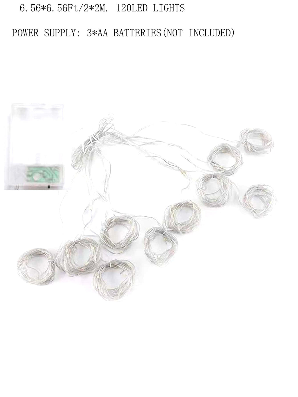 Avtoit | 120 LED 2 x 2M Curtain String Lights - New Lighting