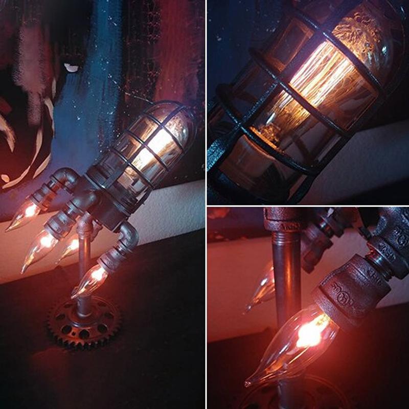 Avtoit | Steampunk Rocket Lamp
