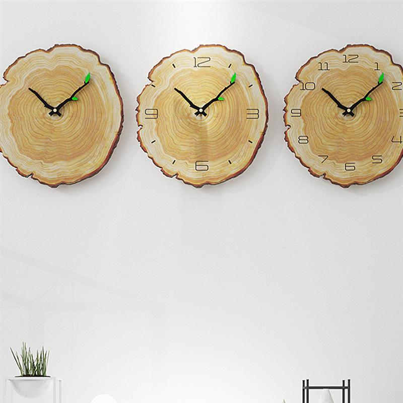 Avtoit | Wooden Annual Rings Wall Clock