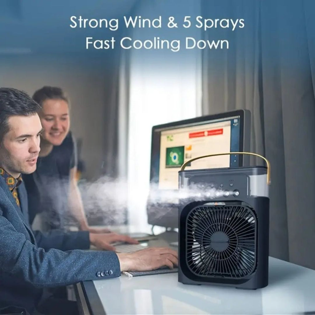 Avtoit | 3-in-1 Air Cooler Humidifier | Portable, Adjustable Fan Speeds & Ideal for Bedrooms, Offices & Small Spaces