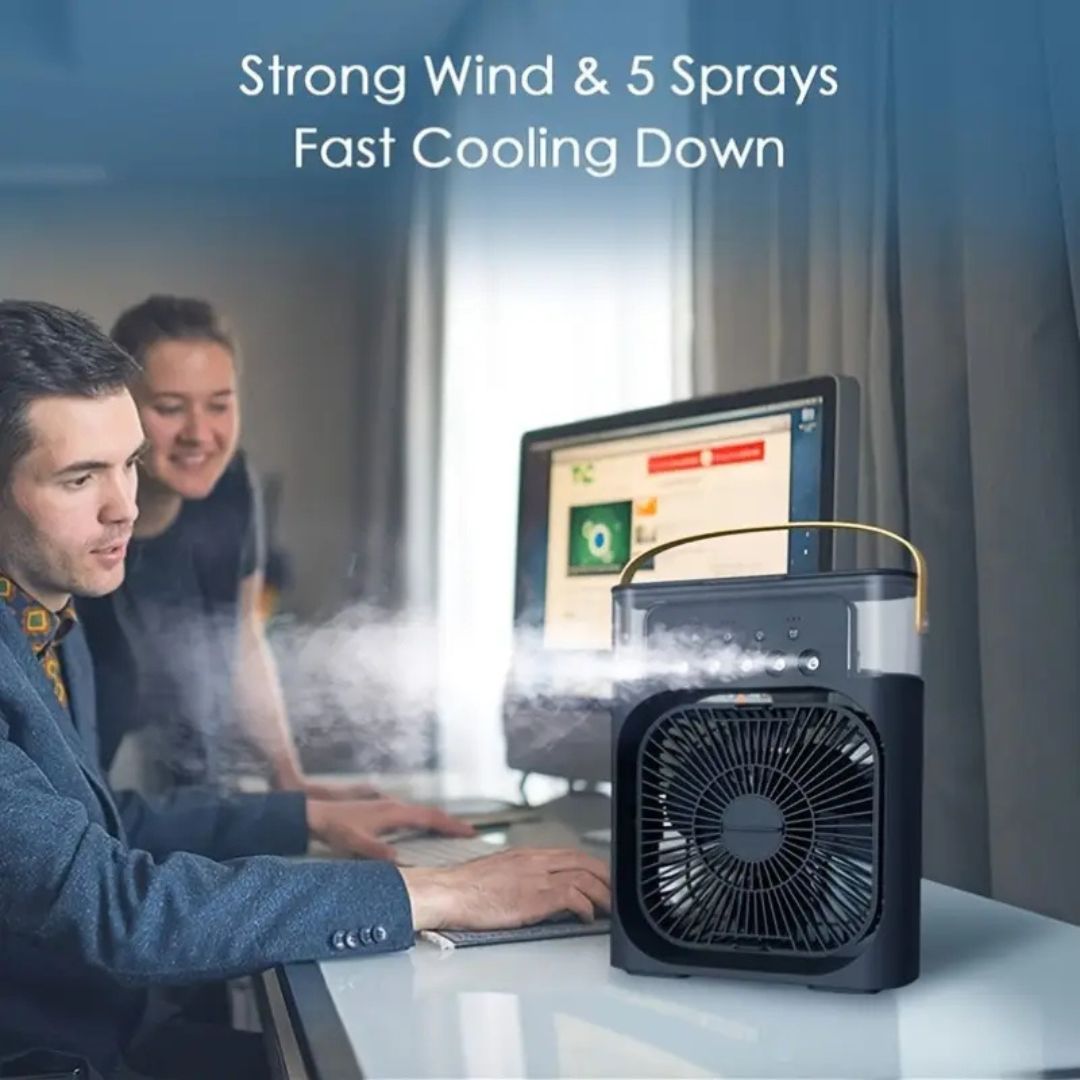 Avtoit | 3-in-1 Air Cooler Humidifier | Portable, Adjustable Fan Speeds & Ideal for Bedrooms, Offices & Small Spaces